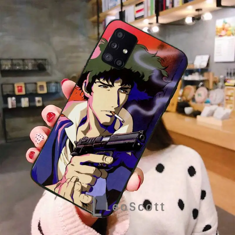 

Cowboy Bebop See You Space Phone Case For Samsung A51 A52 A71 A50 A12 A21S S8 S9 S10 S20 S21 Plus Fe Ultra