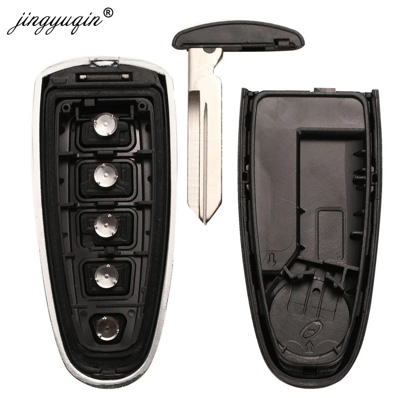 Сменный Корпус Ключа jingyuqin для Ford Edge ession Flex Explorer Taurus 5 кнопок чехол дистанционного