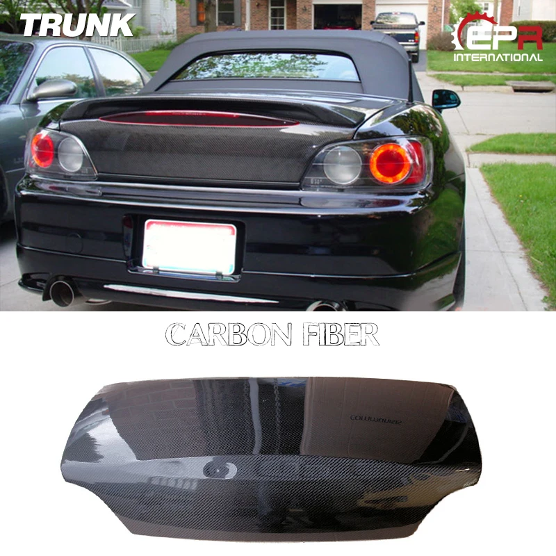 baratas Estilo Do Carro Para Honda S2000 S2k Ap1 Ap2 Estilo Oem Fibra De Carbono Tronco Traseiro Boot Tampa Corpo Kit