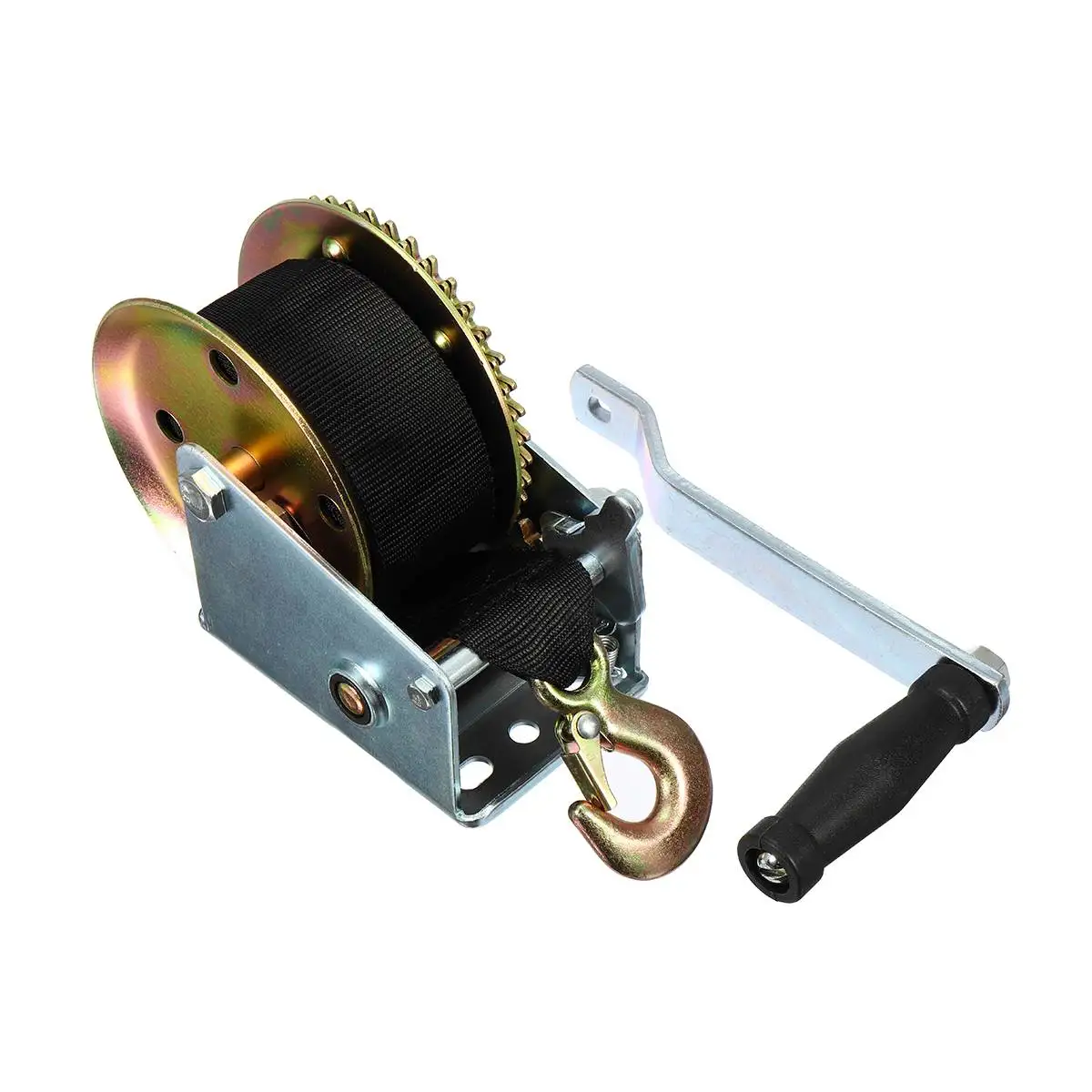 Переносная ручная лебедка для лодки и грузовика 11 1200 фунтов 8 м|Инструменты