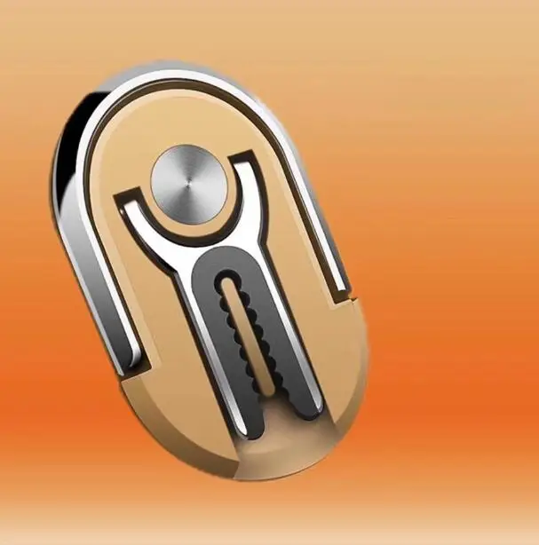 Golden Автомобильный держатель для Xiaomi для телефона в Автомобиле вентиляционное отверстие крепление без магнитного держателя мобильного телефона Подставка для iPhone XS MAX Xiaomi Samsu - Цвет: Golden