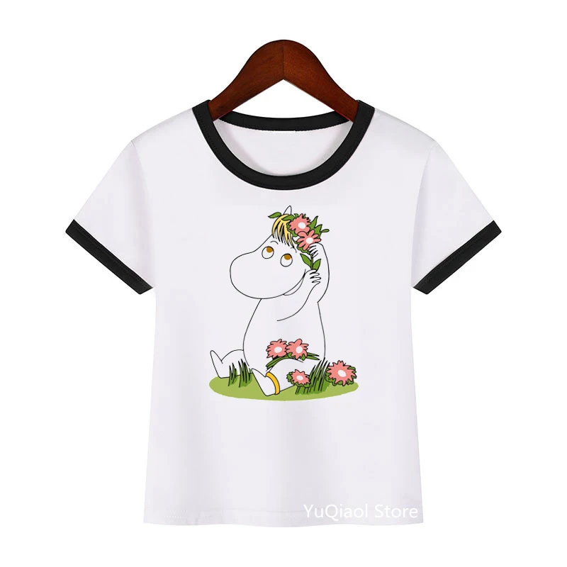 Camiseta Harajuku kawaii de dibujos animados para ni&ntilde;os, ropa de verano para beb&eacute;s, ni&ntilde;os y ni&ntilde;as-2