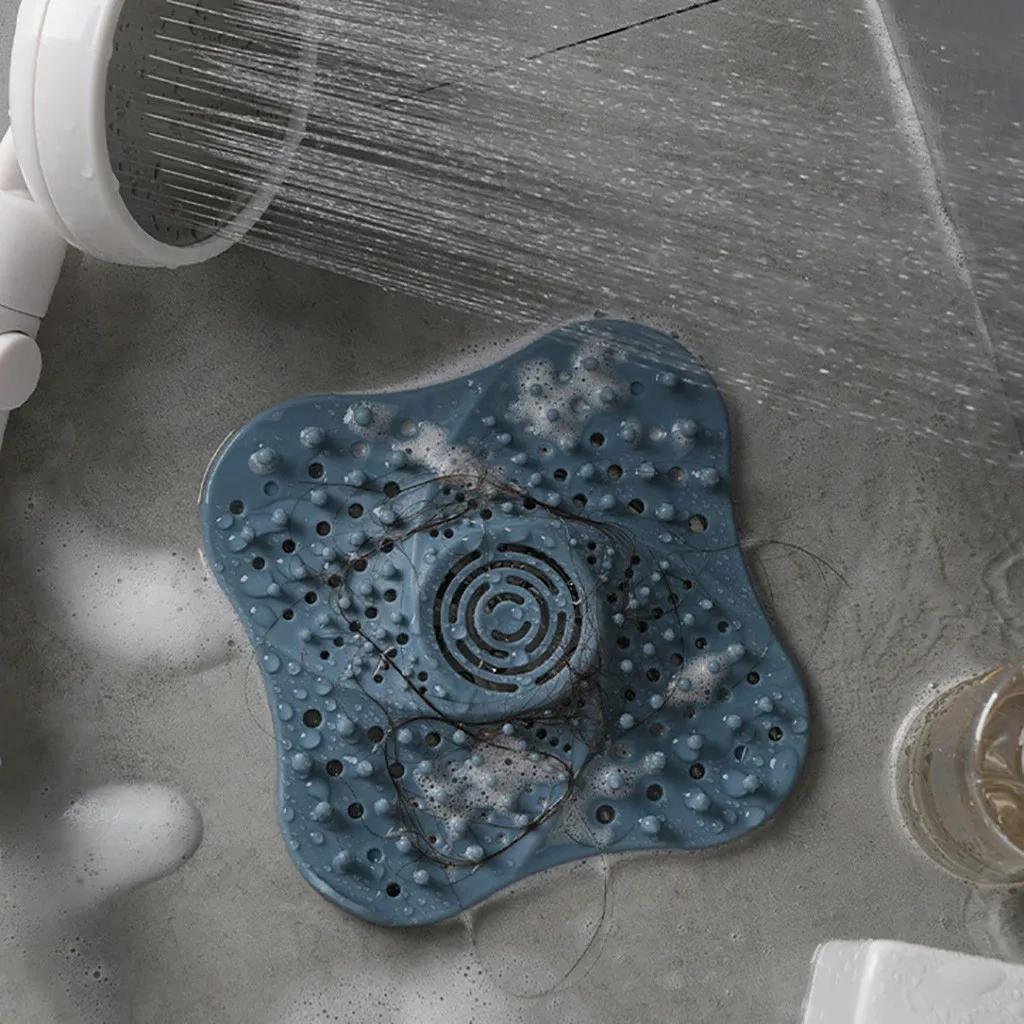 

2021 Kitchen hair practical Filter Net Bathroom Drain Hair Catcher Bath Stopper Plug Sink Strainer Filter Shower Dropship #91650