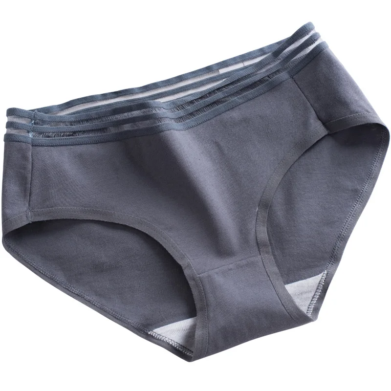 3 шт./лот хлопковые трусики женское нижнее белье трусы с заниженной талией