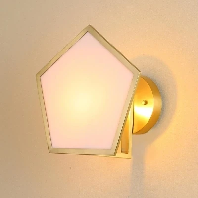 Полностью медный латунный современный светильник роскошный прикроватный