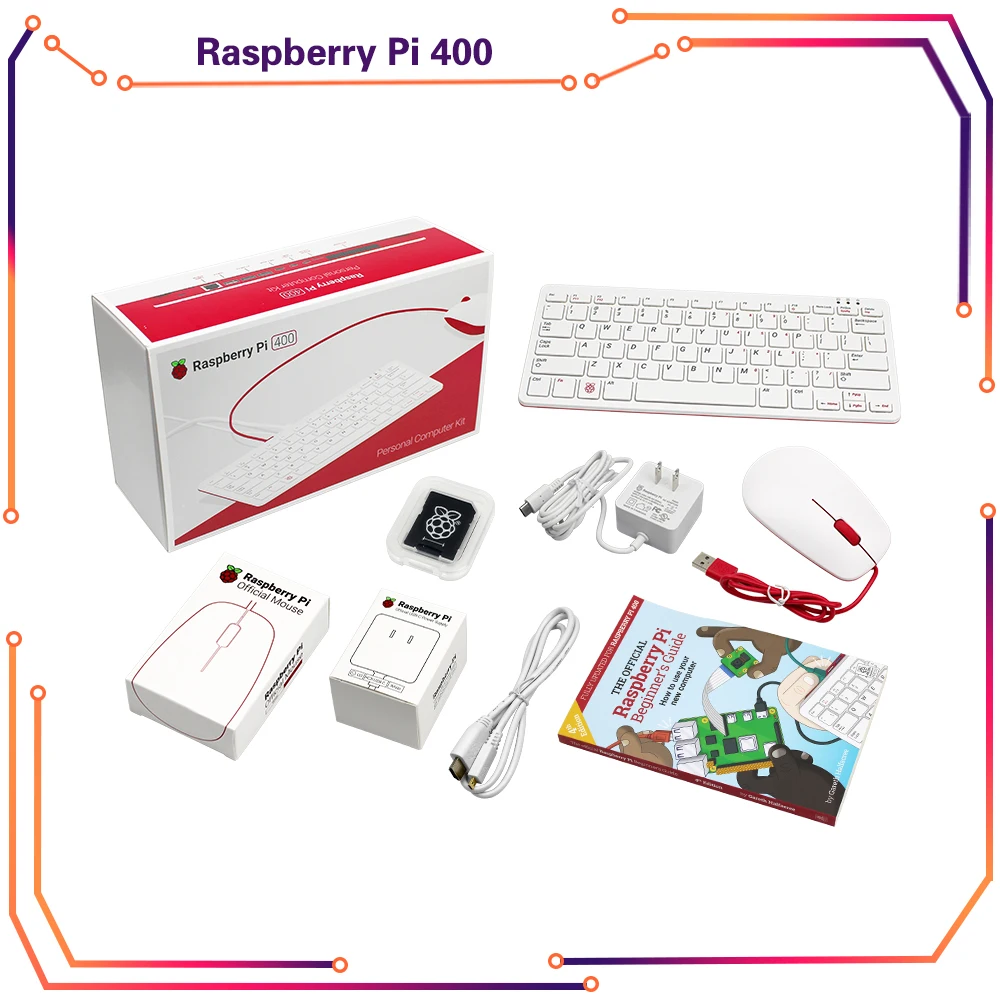Raspberry Pi 400 4 Гб Оперативная память 1 8G Cortex A72 Процессор Встроенный Wi Fi Bluetooth