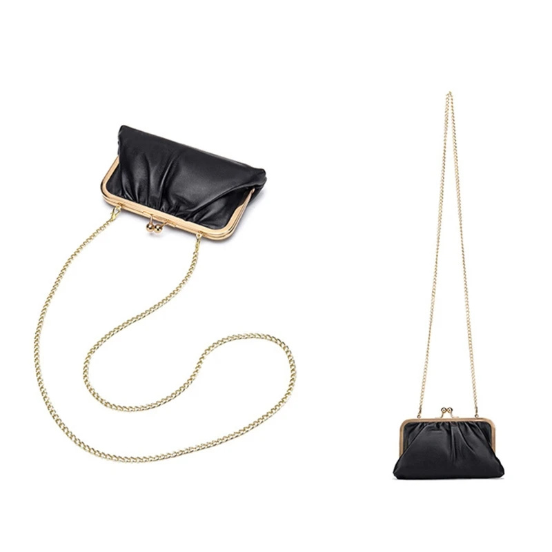 Сумка-клатч женская из искусственной кожи с длинной цепочкой | Багаж и сумки