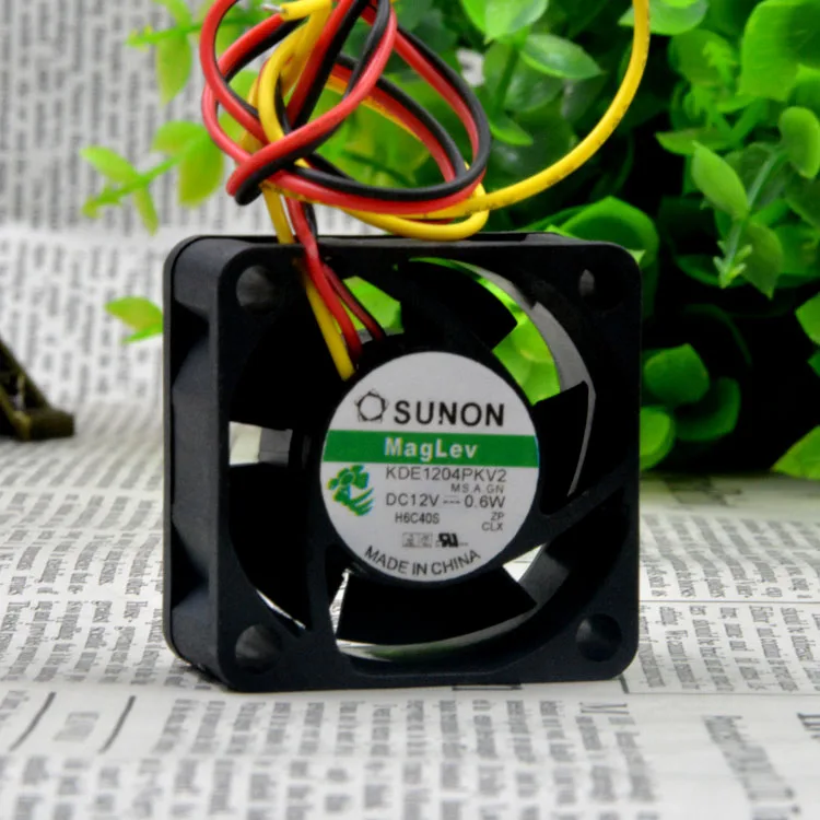 SUNON Sunon KDE1204PKV2 4020 12 В 0 6 Вт 4 см ультра-тихий подвесной охлаждающий вентилятор maglion -