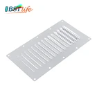 Нержавеющаясталь 304 лодка морской прямоугольный вентиляции Панель воздуха вентиляционная решетка вентиляции Louvered вентилятора гриля крышка