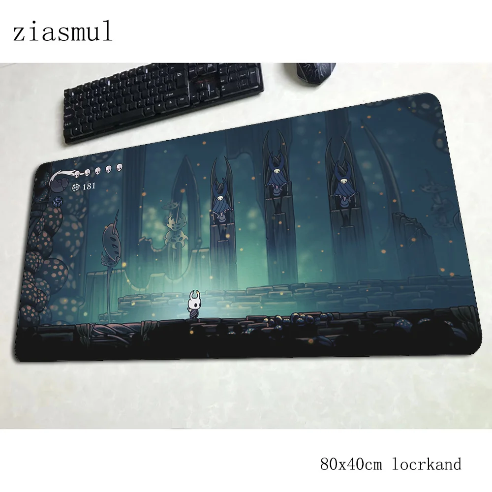 Hollow knight коврик для мыши 80x40 см игровой Аниме мультфильм офисный ноутбук с