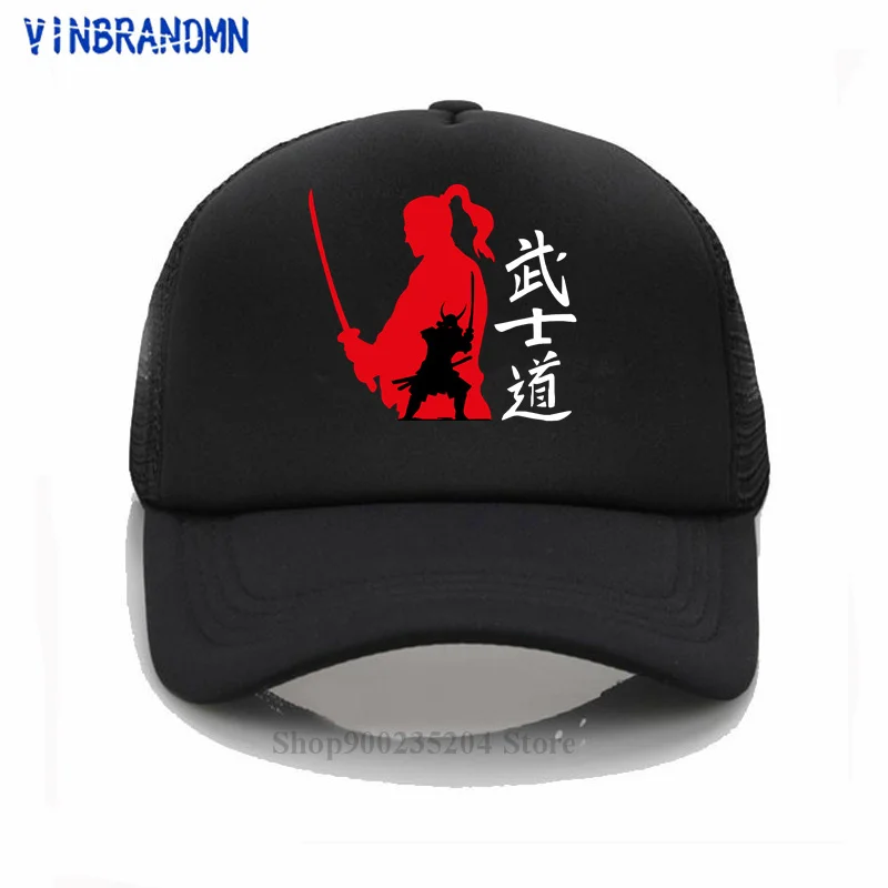 

Японские бейсболки Kanji Samura Spirit Bushido, кепки ninютсу, карате, путь воина, пляжная шляпа, самурайский городок, уличные шляпы от солнца