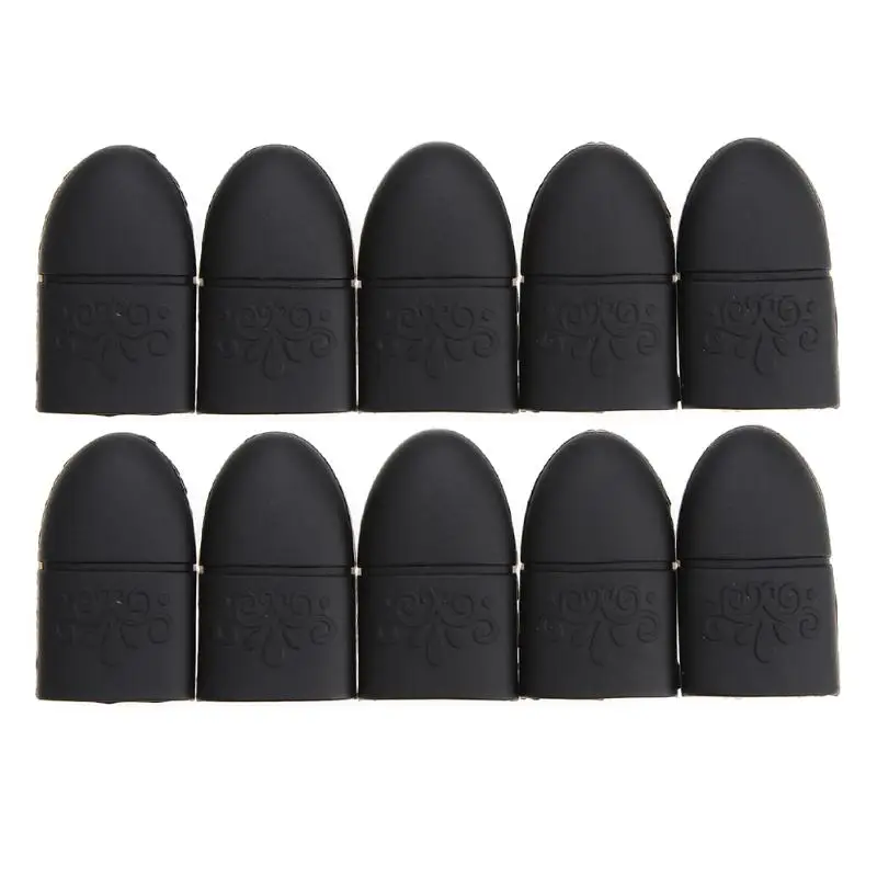 Удобный лак для ногтей удаления 10 шт. силиконовые маникюрные насадки УФ гель