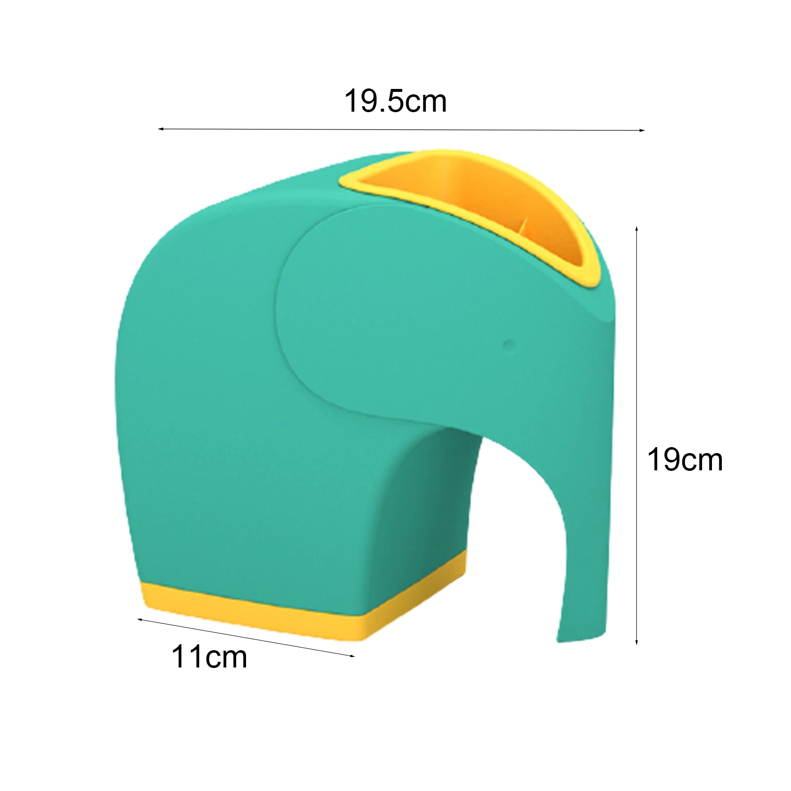 

Tissue Box Animal Shape Paper Container Holder Multi-function Household Paper Holder Home Convenient Beautiful Color Durable