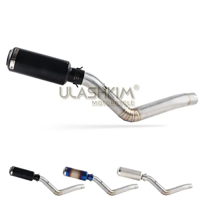 TRK502 мотоцикл глушитель труба гоночная полная выхлопная система средняя