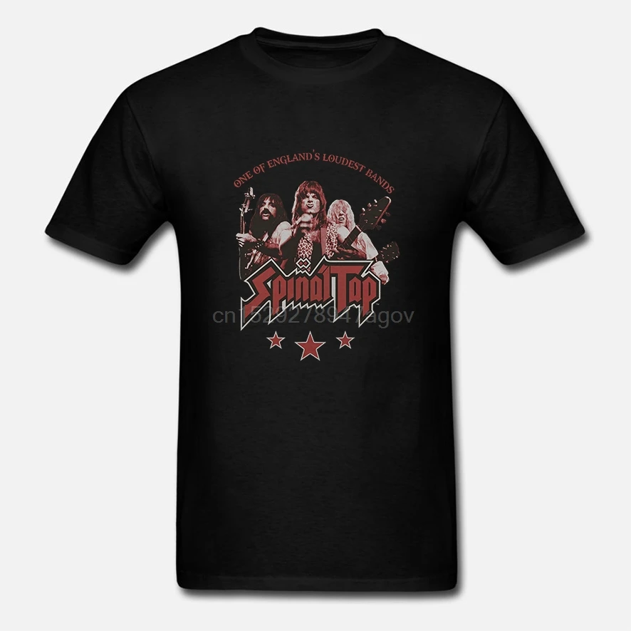 Мужская забавная футболка Женская крутая Spinal Tap английская Громкая модная |