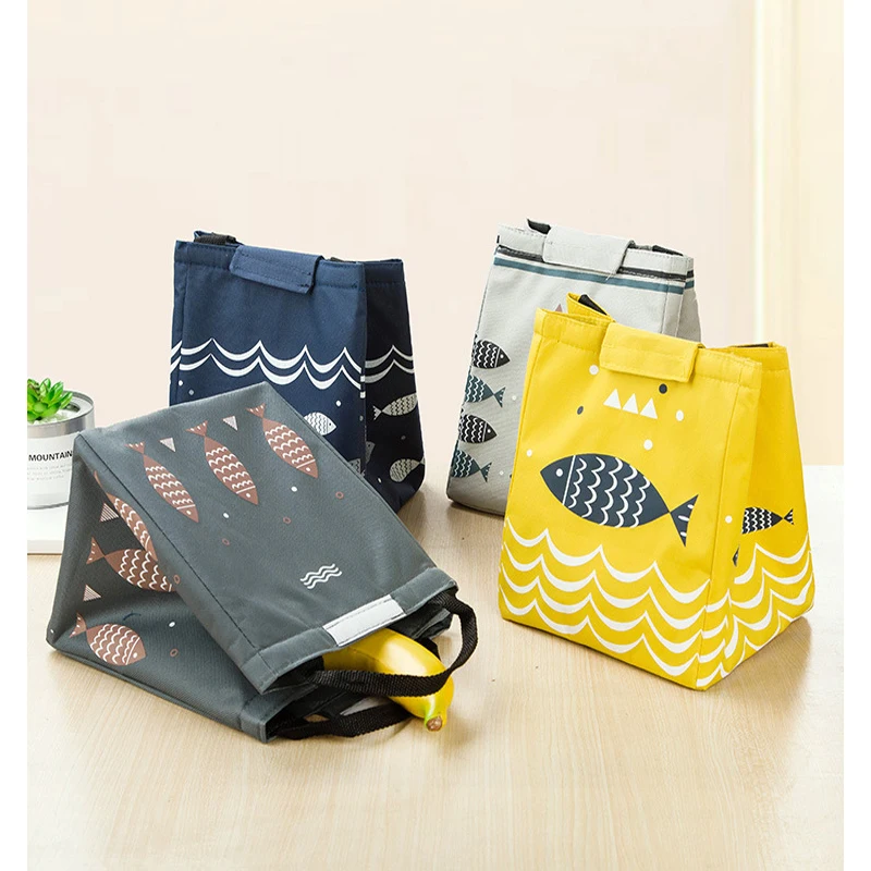 

Портативная Холщовая Сумка для ланча, изоляционная сумка, утолщенная сумка для ланча из алюминиевой фольги 8 #