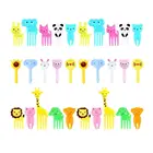 1030 шт., многоразовые мини-вилки для еды