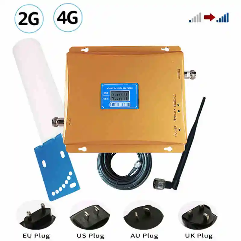 Новый GSM 2G 3G 4G мобильный телефон усилитель двухдиапазонный сигнала LTE сотовый