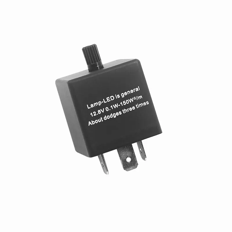 3pin автомобильный мотоцикл светодиодный Flasher реле 12V Универсальный электронный