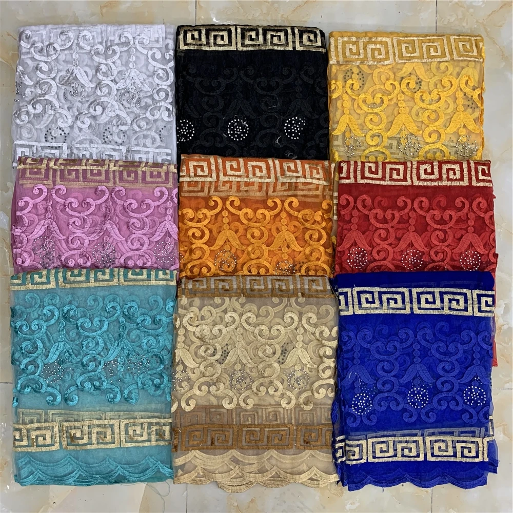

12 Pieces for Sales ! soft cotton scarf pitch with net ,nice african women scarf12 pieces 1 lot