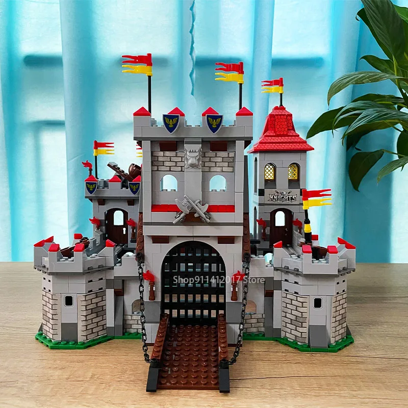 27110 Строительный Блок военный замок пираты и Королевская гвардия боевой казармы