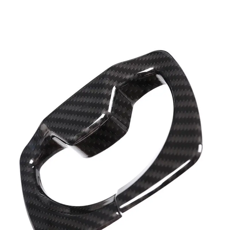 

1set=2pcs Carbon Fiber Style Safety Belt Cover For BMW 3 Serie f30 316i 318li 320i 2013-18 Car decoration