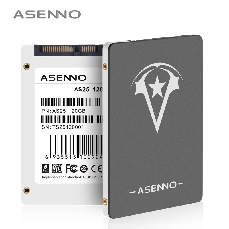 Asenno SSD HDD 2.5 SATA SSD 1tb SATAIII 240 gb 480gb 120gb Hard Drive HD SSD Internal Solid State Drives Disk For Desktop Laptop