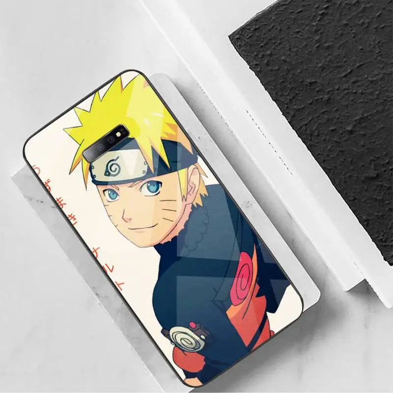 

akatsuki Itachi Uchiha naruto anime Phone Case Tempered glass For Samsung S6 S7 edge S8 S9 S10 e plus note8 9 10 pro