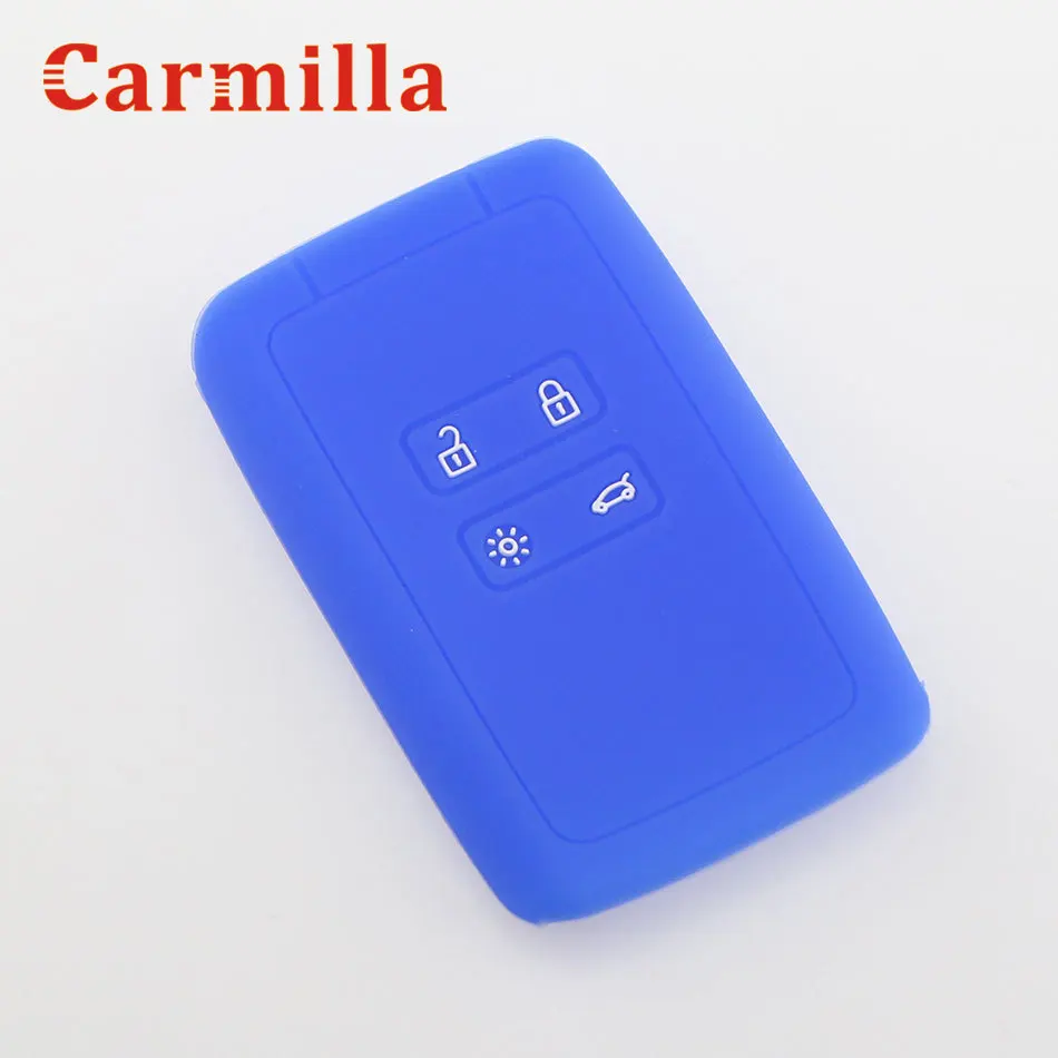 Силиконовый чехол держатель для автомобильных ключей 1 шт. накладка Renault Koleos Kadjar