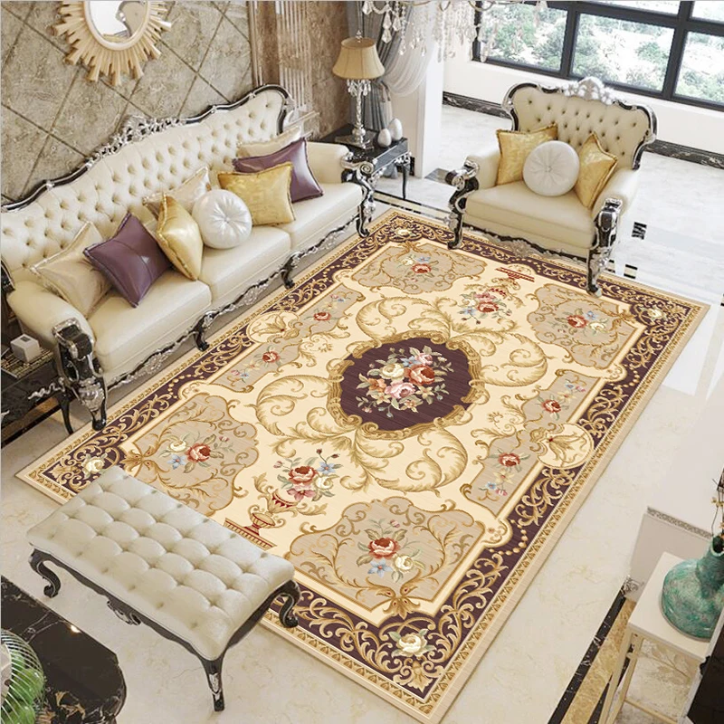 Современный ковер в европейском стиле большой для спальни скандинавский