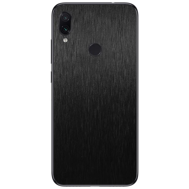 Металлическая матовая наклейка на заднюю панель телефона для Xiaomi Play Mi9SE Mi8 Lite MIX3 2S Redmi K20 Pro 7 6Pro 5 Plus Note 5 7 Pro