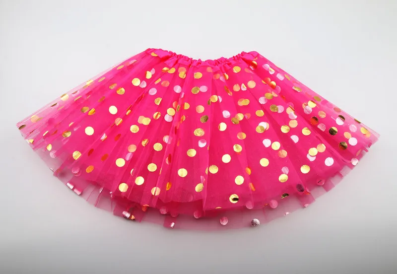 Детская юбка-пачка в горошек с блестками | Тематическая одежда и униформа