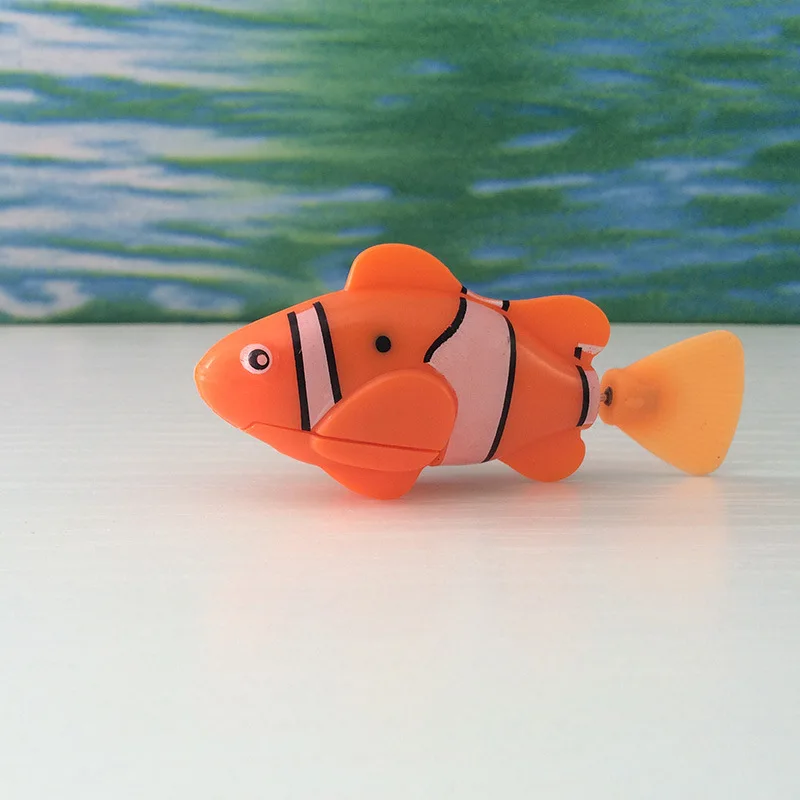Вспышка для плавания электронный питомец Рыба ванной игрушки детей Ванна на