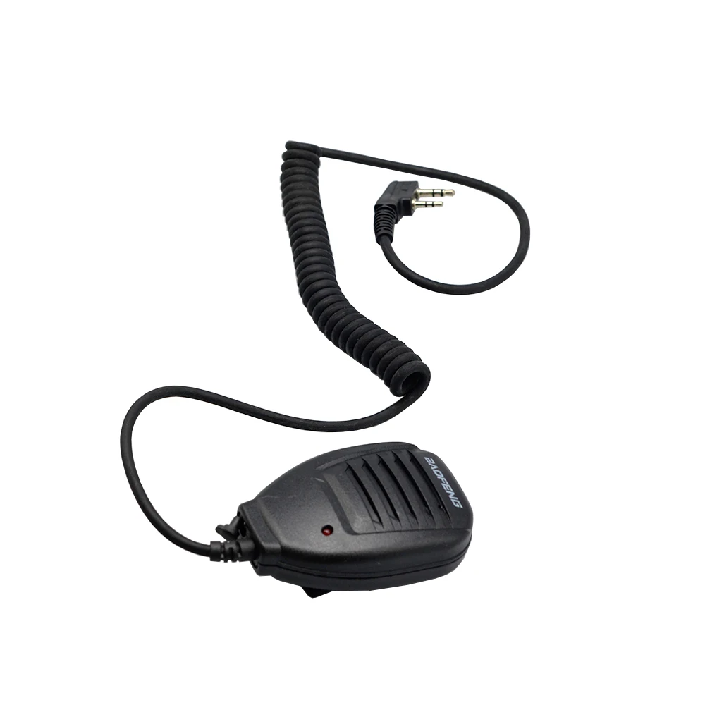 Оригинальный Baofeng UV 5R 888S двухсторонний радио спикер микрофон для Kenwood TYT K head Walkie