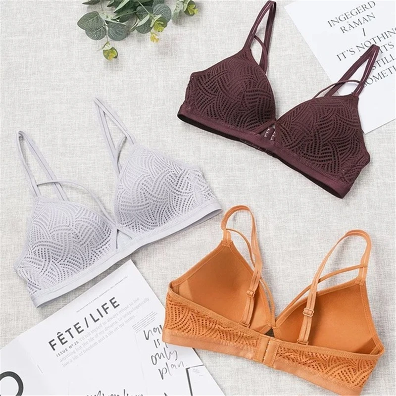 Бесшовный бюстгальтер без косточек сексуальное женское белье регулируемый пуш