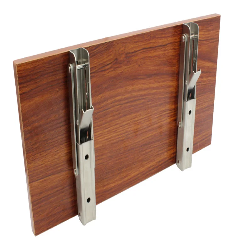 Folding shelf bracket Heavy-duty stainless steel foldable for desktop work to save space DIY | Дом и сад