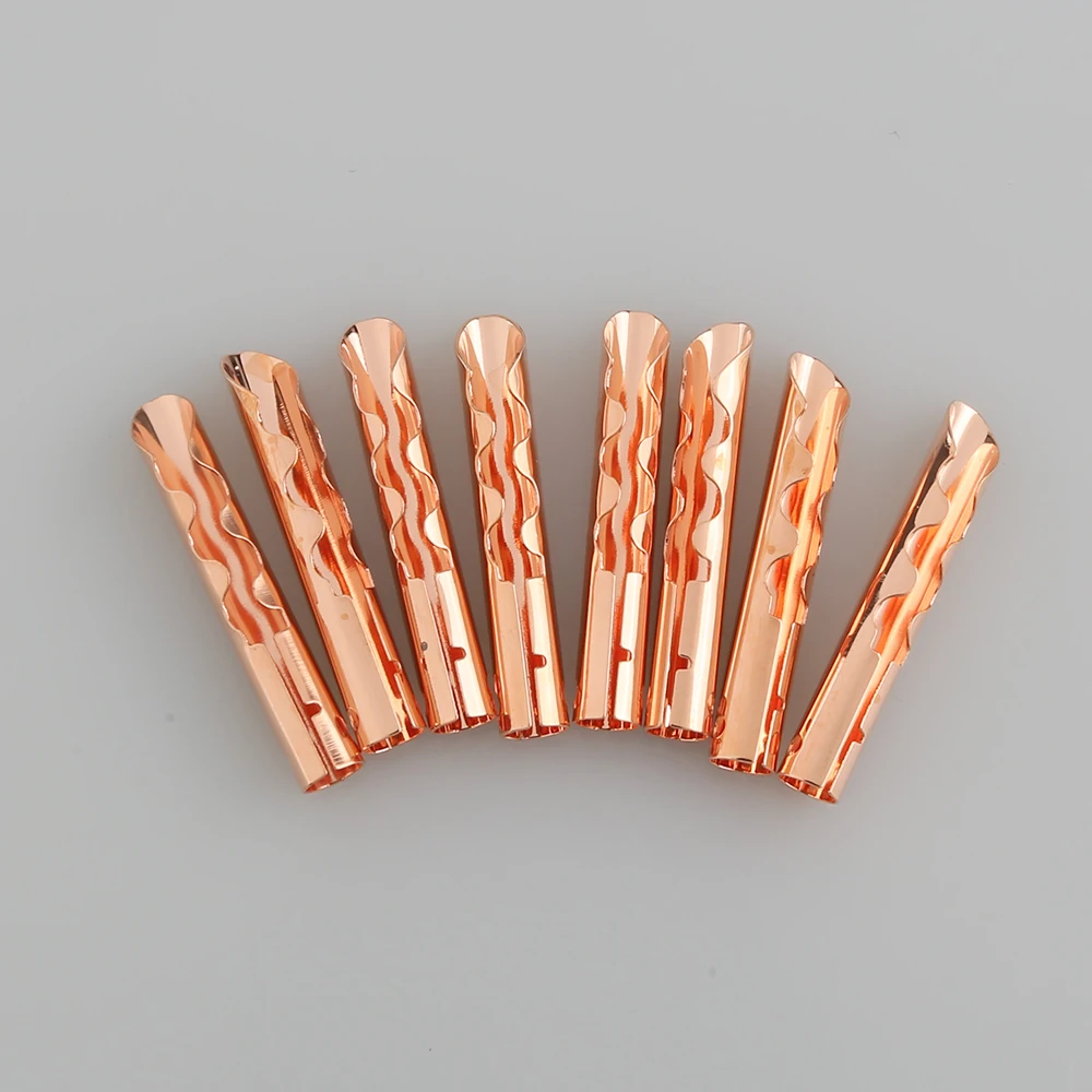 High Quality Pure copper  BFA  4mm Z-Type Banana Plug Speaker Cable Connector