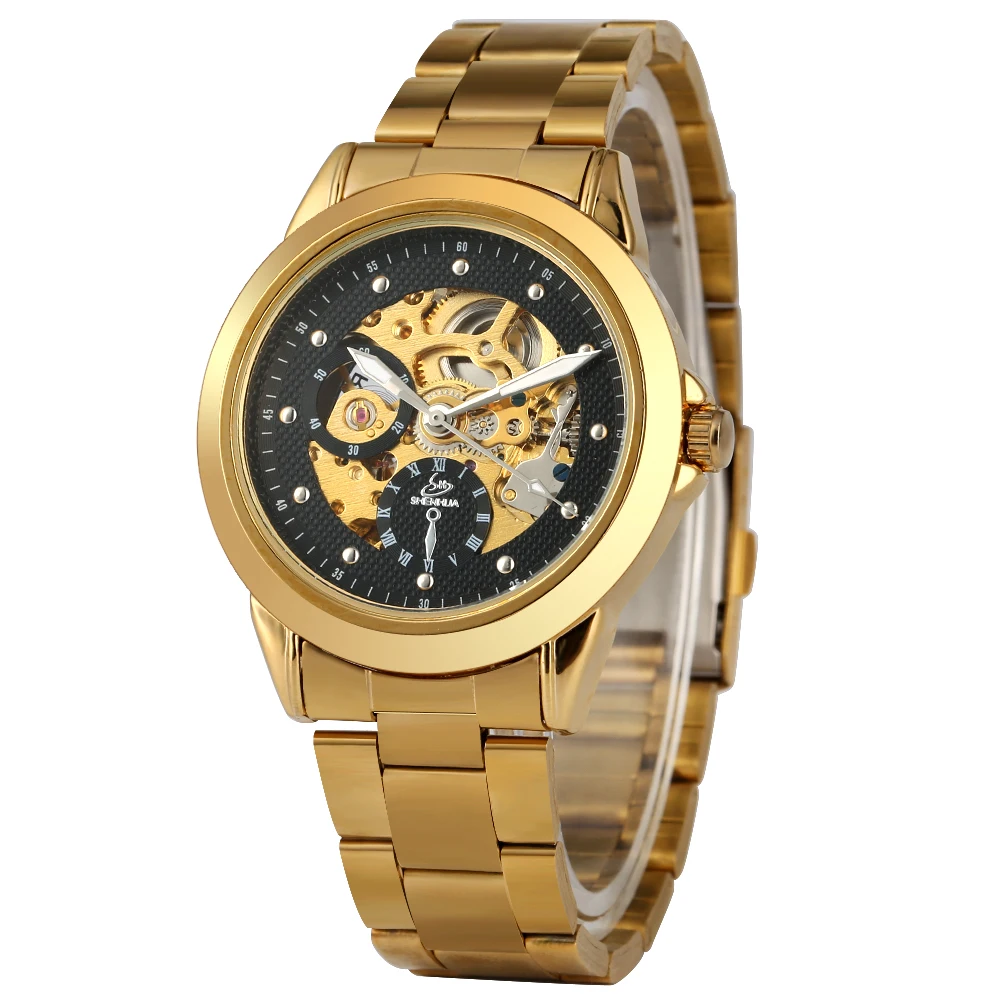Часы мужские механические Автоматические автоматические наручные часы из