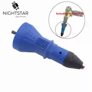 Электрический пистолет с заклепками, беспроводной инструмент для клепки, беспроводной адаптер для клепки, аксессуары для электроинструмента с гайкой