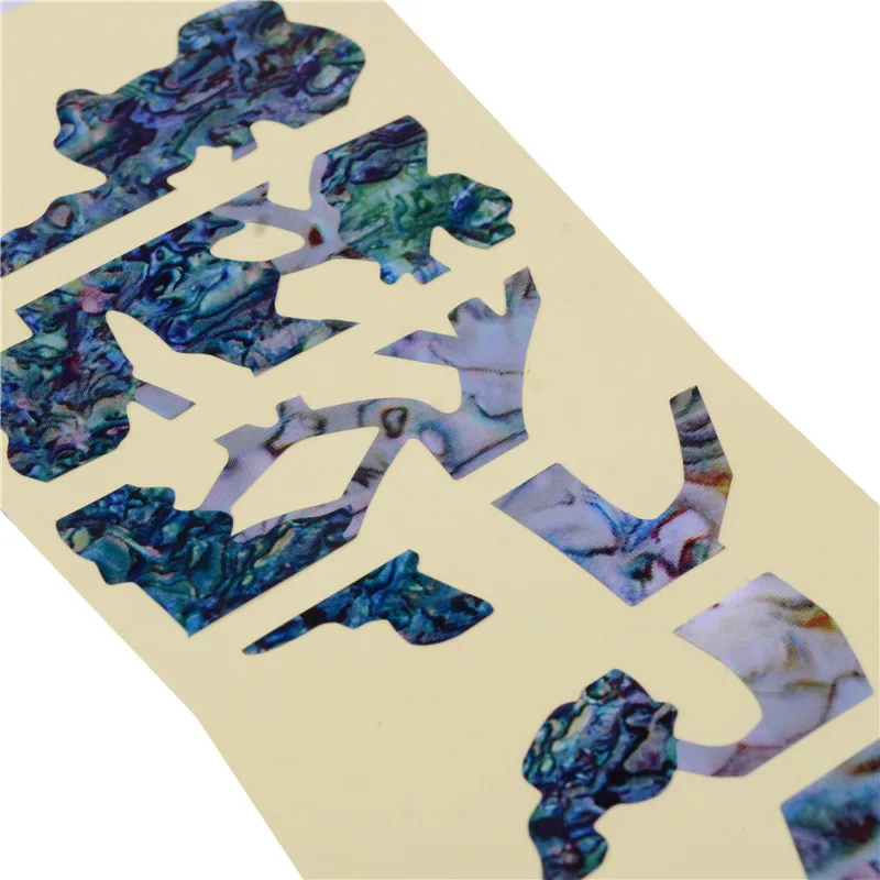 10 шт. гитара инкрустация наклейками Древо жизни гитары гриф наклейки для