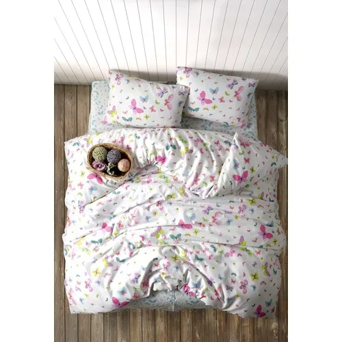 

Double Garden Butterfly Patterned Polycotton Duvet cover Set Bestseller Bedding Set Bedroom Set Duvet Cover