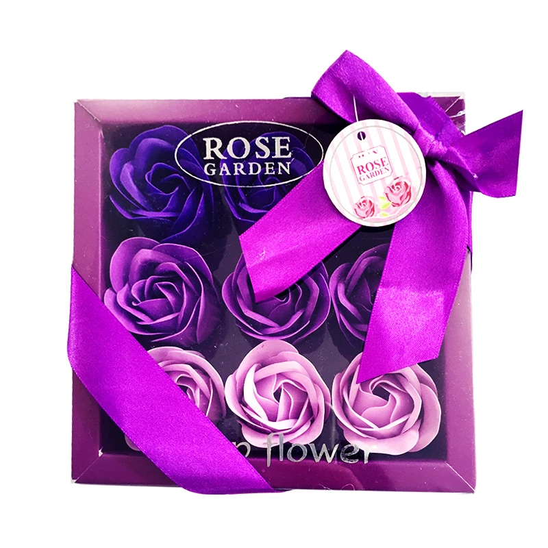 &quotRose Soap Gift RosePetals Bathing Soapwith Box 2020 New Year Valentine's Day Romantic Set Type of Wholesale Material&quot | Дом и сад