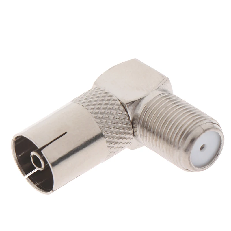 5 шт. радиочастотный коаксиальный 90 градусов прямоугольный ТВ Антенный Кабельный