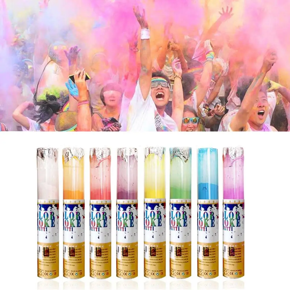 

Colored Corn Flour Color Run Automatic Rotary Spray Bottle Corn Powder Jetting Events Festive Celebrate Carnival Supplies