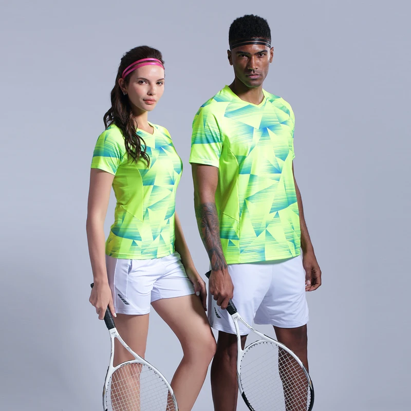 Новые наборы для бадминтона мужчин и женщин Спортивная рубашка одежда тенниса