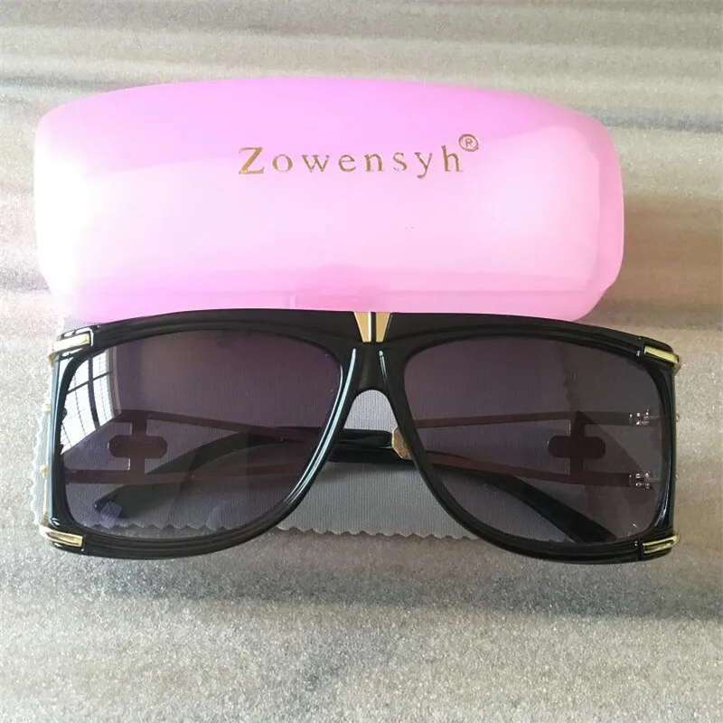 Zowensyh Модные мужские и женские солнцезащитные очки большого размера UV400 унисекс
