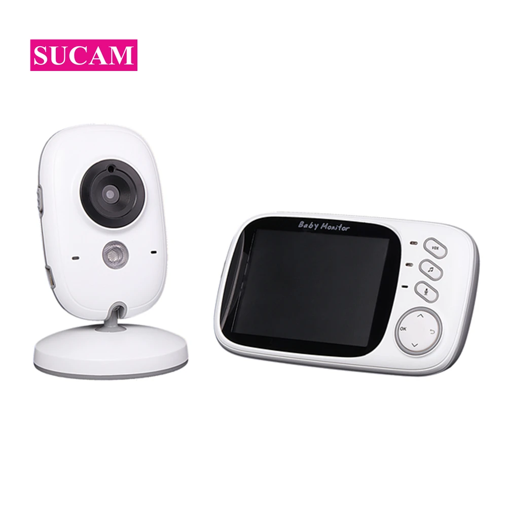 Цифровая Wi Fi камера Babymonitor 3 5 дюйма TFT ЖК дисплей Обнаружение температуры