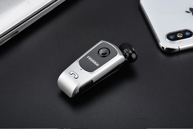FINEBLUE F920 беспроводные наушники Bluetooth Handsfree наушники гарнитура звонки напоминают вибратор носить пульт на прищепке для телефона с микрофоном