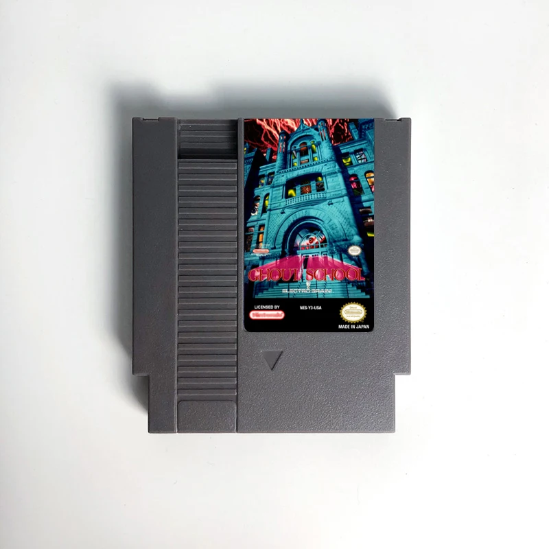 

Ghoul School - Game Cartridge For NES Console 72 Pins 8bit