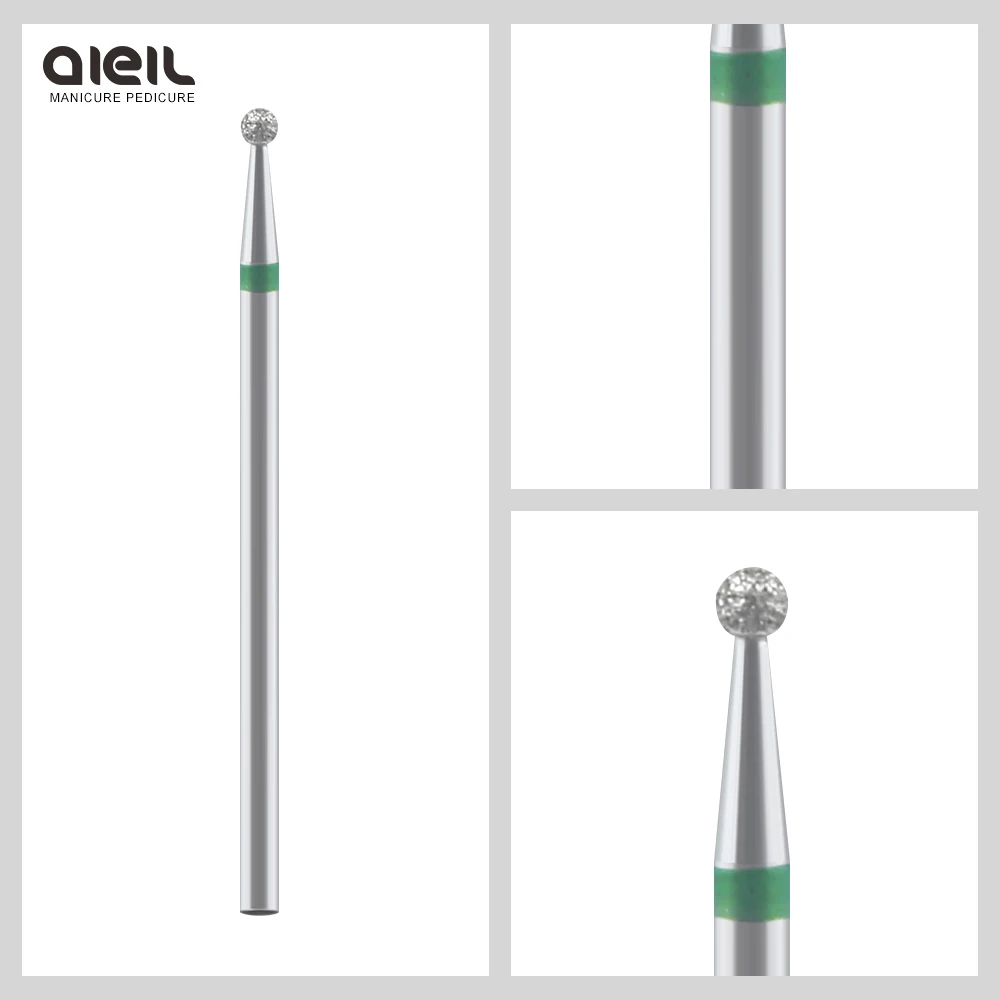 Алмазные фрезы с шариками 2 7 мм для маникюра ногтей машинка аксессуары